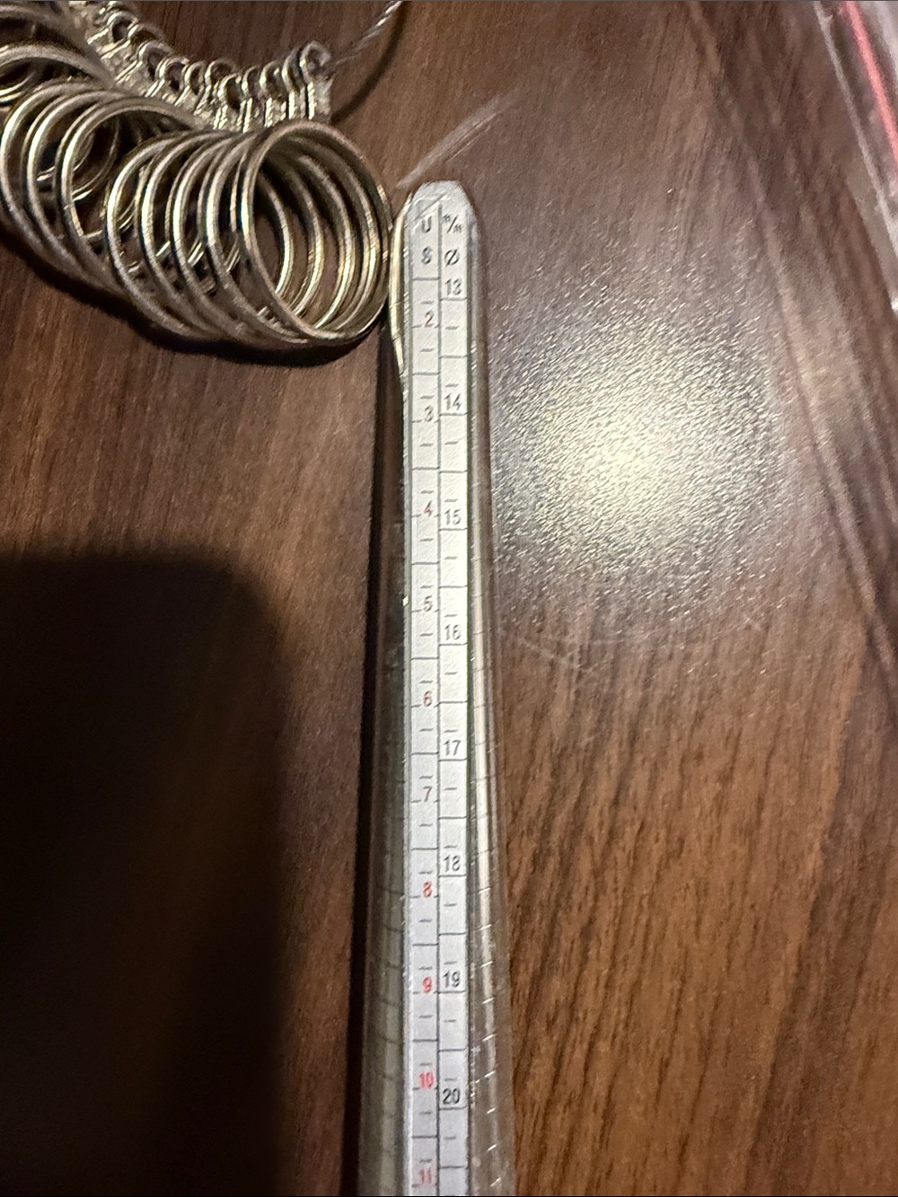 NWOT Ring Concierge Silver Metal Ring Sizer Set - Picture 4 of 11